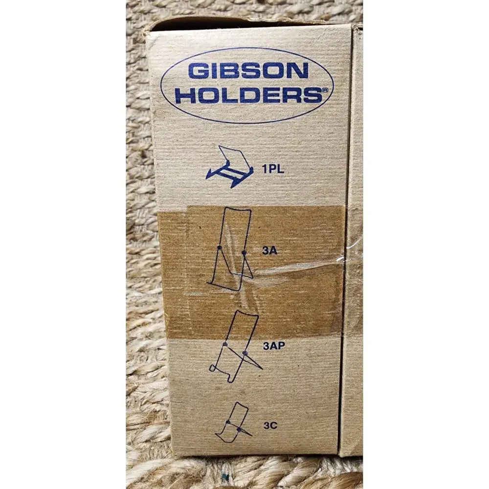 NEW! BOX of 12, Gibson Holders 2A Adjustable Black Wire Easel, 4